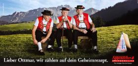 Lieber Ottmar, wir zählen auf dein Geheimrezept. Appenzeller