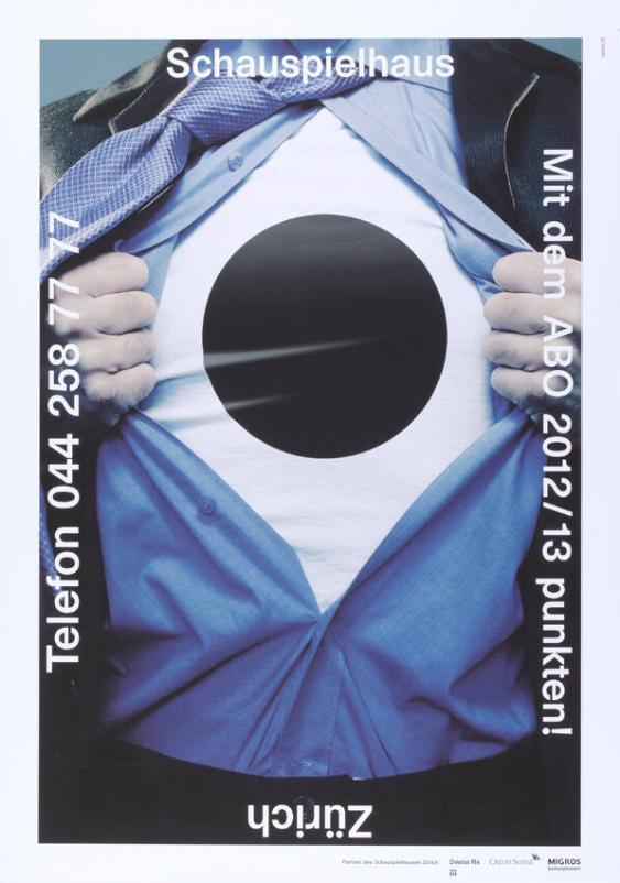 Schauspielhaus Zürich - Mit dem Abo 2012/13 punkten!