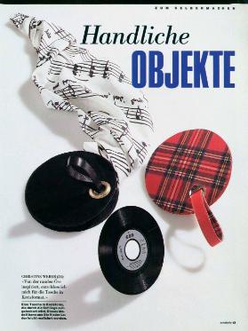 Handtaschen annabelle : Christine Weber (24) von der runden Öse inspiriert. Kreisform-Tasche (1…