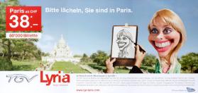 TGV Lyria - Bitte lächeln, Sie sind in Paris. (...)