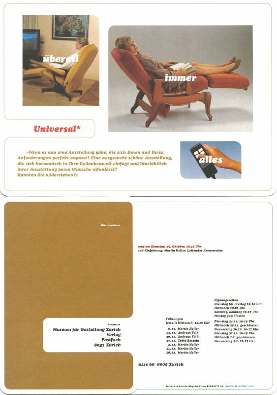 Universal - für fast alle und alles
