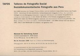 TAFOS - Talleres de Fotografia Social
