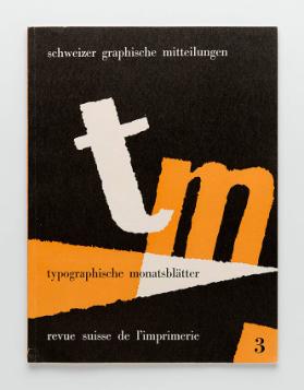 TM Typographische Monatsblätter, 3, 1953