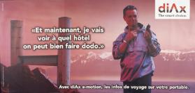 "Et maintenant je vais voir à quel hôtel on peut bien fair dodo."