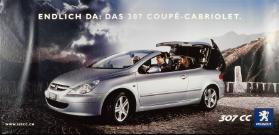 Endlich da: Das 307 Coupé-Cabriolet. Peugeot