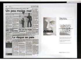 [Schweizerische Nationalbank: Präsentationsmaquetten Falschgeldkampagne]