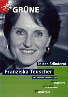 Grüne in den Ständerat - Franziska Teuscher mit Simonetta Sommaruga