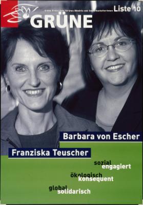Grüne  - Barbara von Escher - Franziska Teuscher