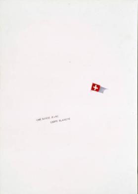 Une Suisse jeune - Carte Blanche