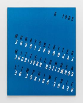 TM Typografische Monatsblätter, 6, 1985