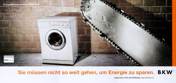Sie müssen nicht so weit gehen, um Energie zu sparen. BKW - www.bkw-fmb.ch/effizienz - zeigt Besseres.
