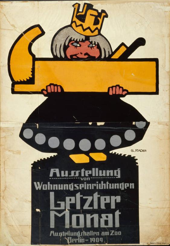 Ausstellung Wohnungseinrichtungen - Letzter Monat - Ausstellungshallen am Zoo  Berlin - 1909
