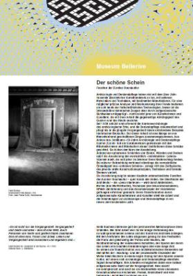 Der schöne Schein – Facetten der Zürcher Raumkultur