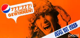 777'777 CHF an Preisen zu gewinnen! Jetzt mit jeder Pepsi bei Coop - Pepsi