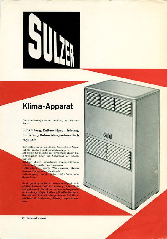 Sulzer Klima-Apparat