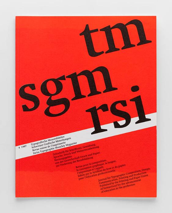 TM Typografische Monatsblätter, 4, 1987