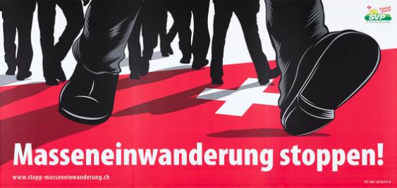 Masseneinwanderung stoppen! www.stopp-masseneinwanderung.ch - SVP