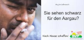 Asylmissbrauch: Sie sehen schwarz für den Aargau? Nach Hause schaffen! SVP Bezirk Bremgarten