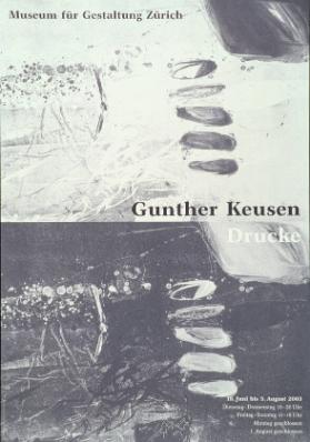 Gunther Keusen - Drucke - Museum für Gestaltung Zürich