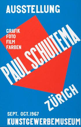 Ausstellung - Grafik - Foto - Film - Farben - Paul Schuitema - Zürich - Kunstgewerbemuseum