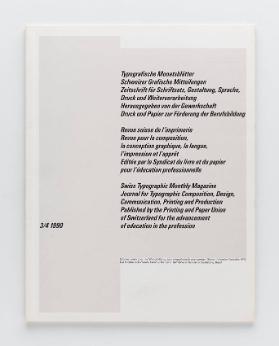 TM Typografische Monatsblätter, 3/4, 1990