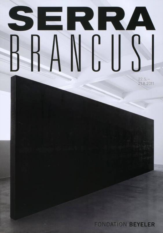 Serra - Brancusi - Fondation Beyeler