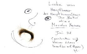 Haarlocke von Miro Nemec