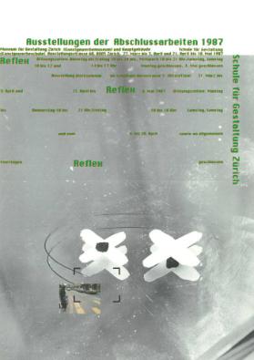 Ausstellung der Abschlussarbeiten 1987
