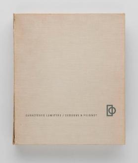 Caractères Lumitype / Deberny & Peignot