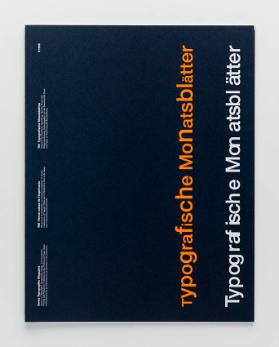 TM Typografische Monatsblätter, 5, 1998