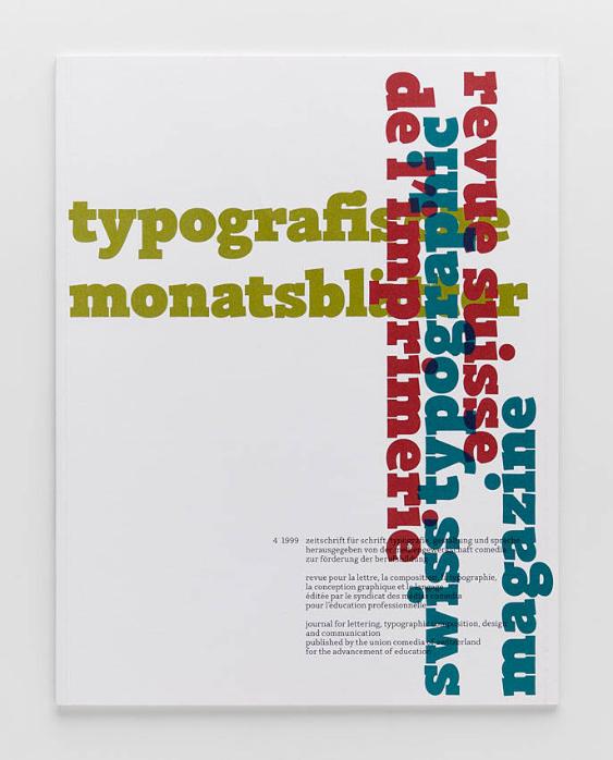TM Typografische Monatsblätter, 4, 1999