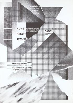 Kunstkredit 1978/79 - Wettbewerbe, Aufträge und Ankäufe des Staatlichen Kunstkredits. Mustermesse Basel