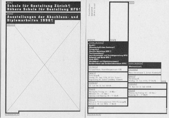 Abschlussarbeiten 1996