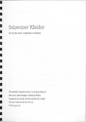 Schweizer Kleider