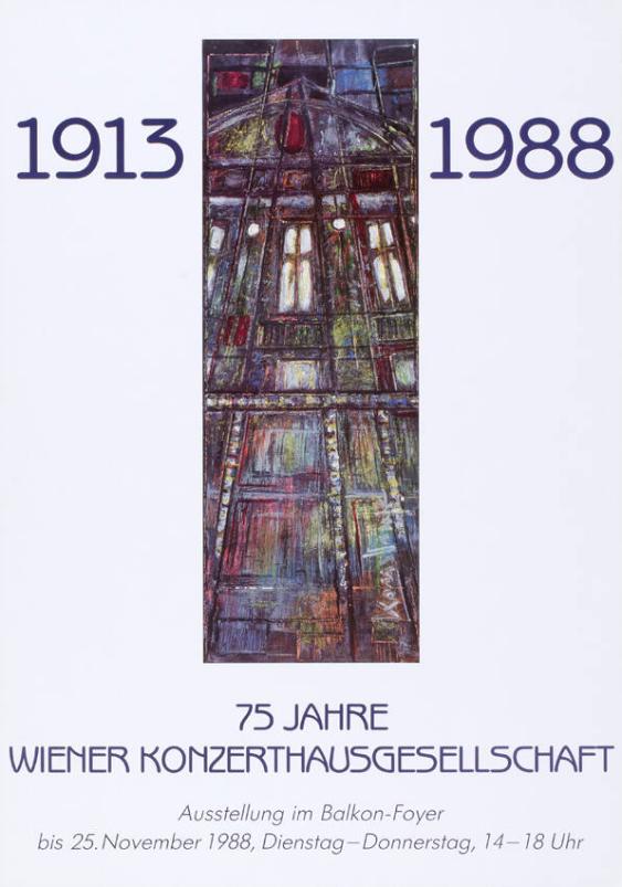 1913-1988 - 75 Jahre Wiener Konzerthausgesellschaft