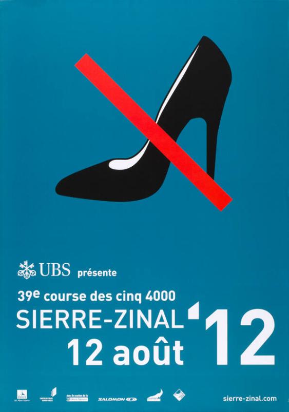 UBS présente - 39e course des cinq 4000 - Sierre-Zinal