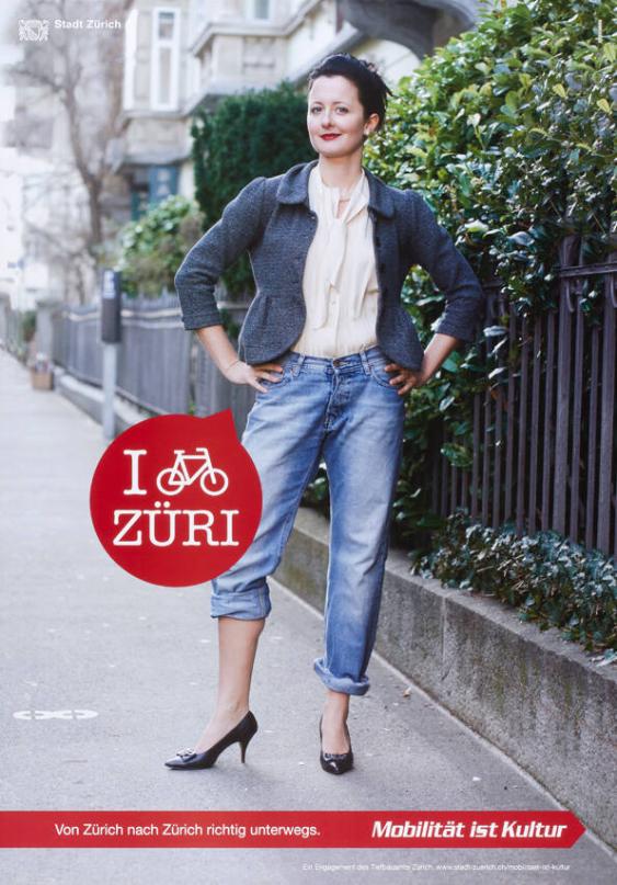 I bike Züri - Von Zürich nach Zürich richtig unterwegs. Mobilität ist Kultur