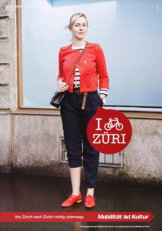 I bike Züri - Von Zürich nach Zürich richtig unterwegs. Mobilität ist Kultur
