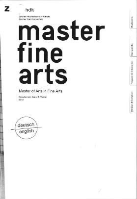 Master Fine Arts
