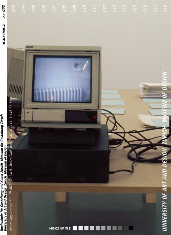 HGKZ/MfGZ, Vorstellung der Studiengänge 2002