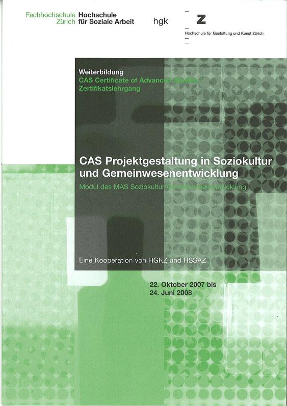 Hochschule für soziale Arbeit Zürich, HSSAZ, CH