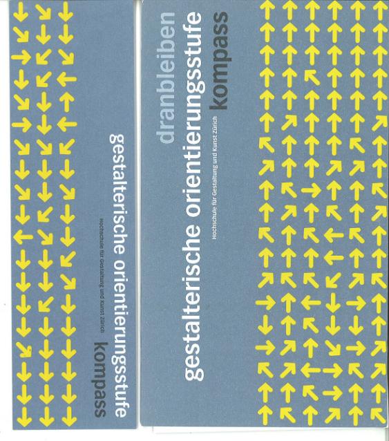 HGKZ, Gestalterische Orientierungsstufe - Kompass
