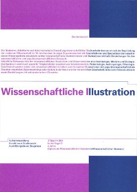 SfGZ, Studienbereich Wissenschaftliche Illustration