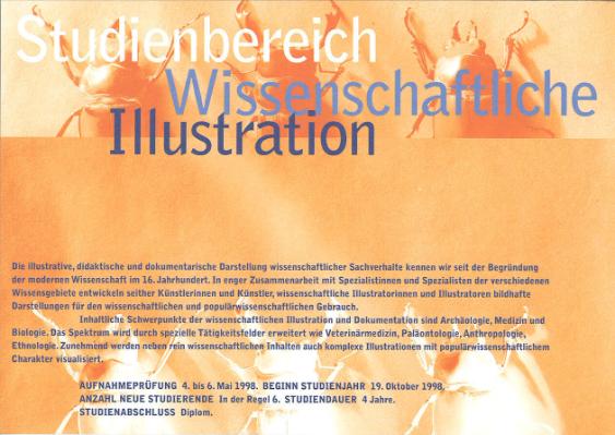 HGKZ, Studienbereich Wissenschaftliche Illustration
