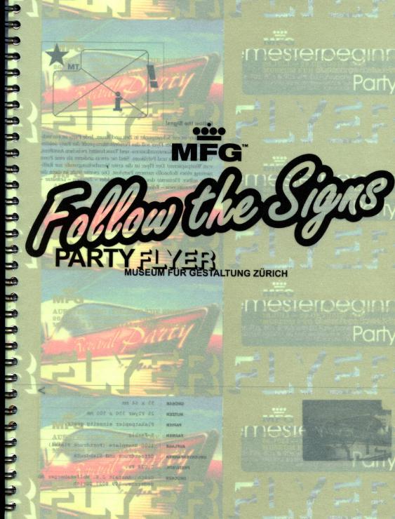 Follow the Signs - Party-Flyer