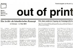 Sonderausgabe zur Ausstellung Neues Museum Weserberg Bremen