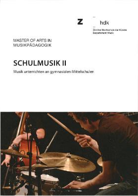 Musikpädagogik, Schulmusik II