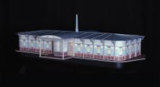 Waschschiff Treichler, Entwurf 1862: Modell Mst 1:20. Modellbau: Burkhalter Sumi Architekten Zü…