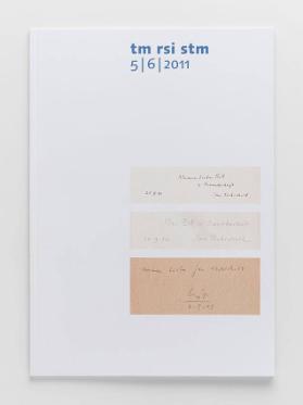 TM Typographische Monatsblätter, 5/6, 2011