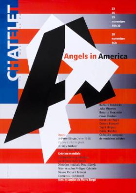 Châtelet - Angels in America - Opéra de Peter Eötvös